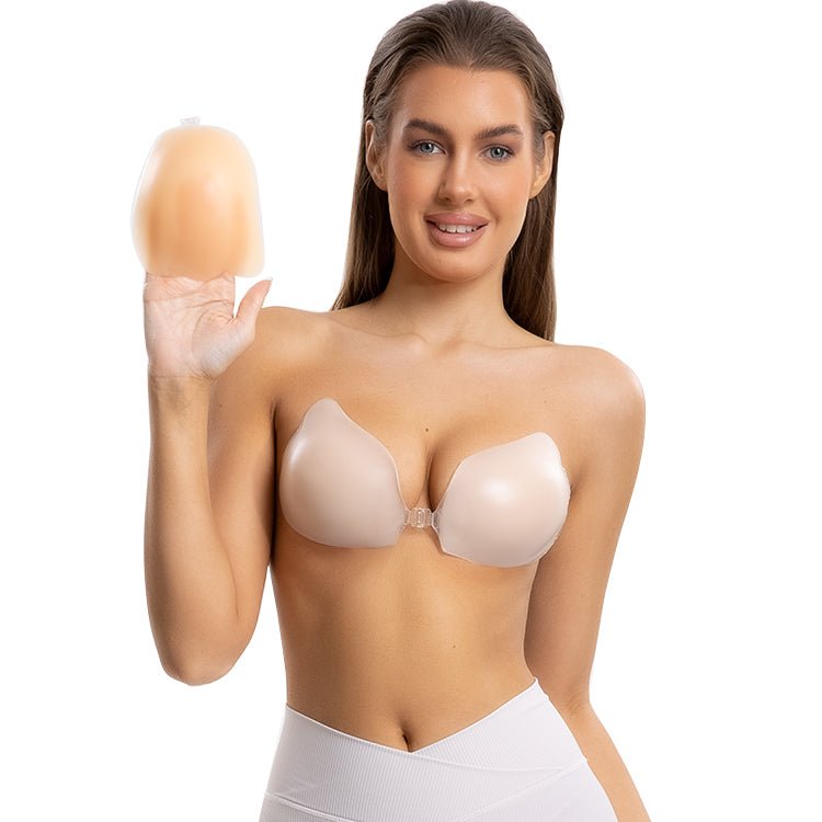 Invisible Silicone Stick On Bra - Adhesive Bras