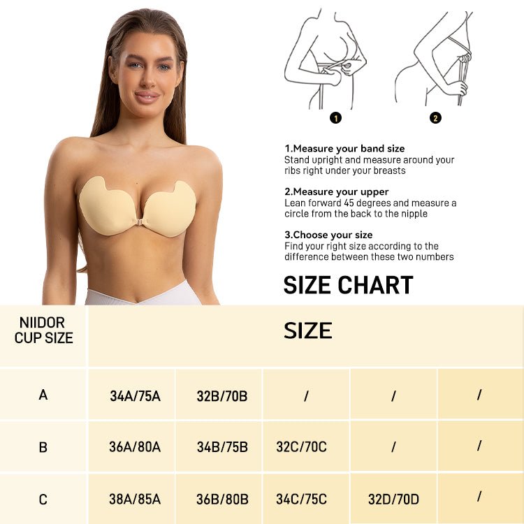 Mango Breathable Adhesive Bra - Adhesive Bras