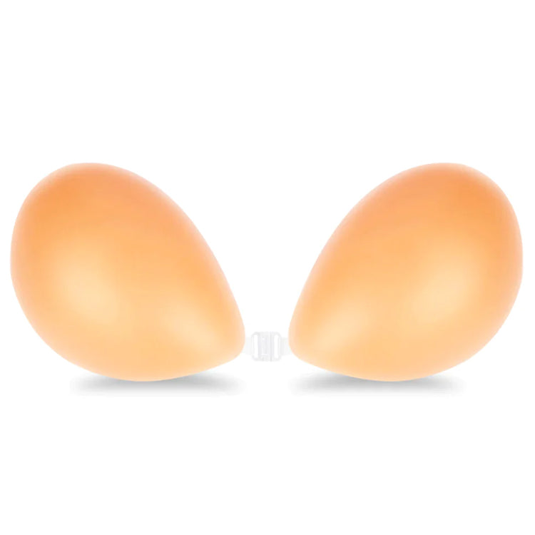 Loxoto Adhesive Bra Strapless Sticky Bra Invisible Silicone Stick Bra for  Backless Dresses with Nipple Covers
