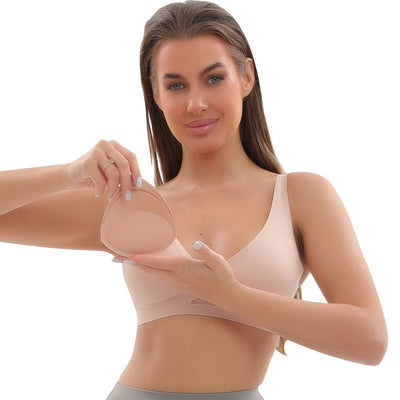 Triangle Push Up Fabric Bra Inserts - Bra Inserts